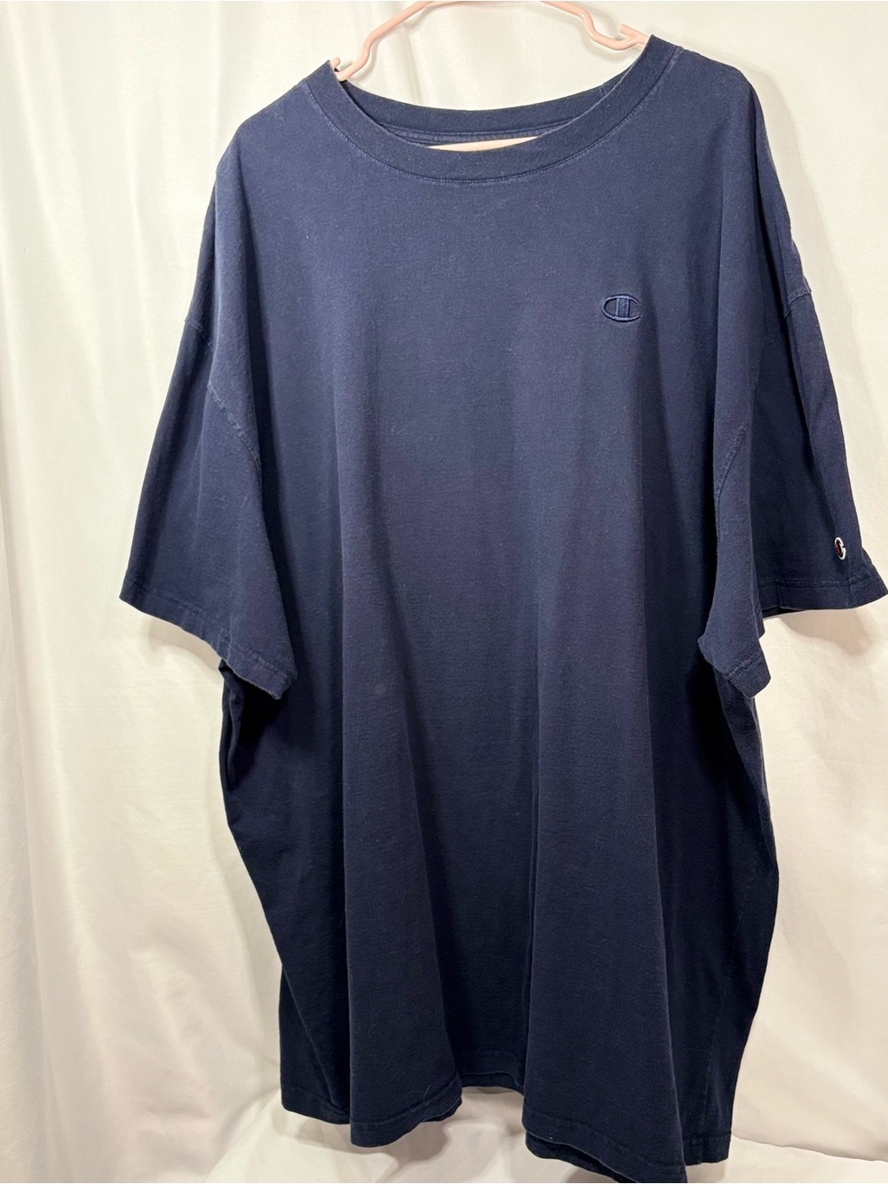 Champion Men's Navy Blue Short Sleeve Tee Size 5XB